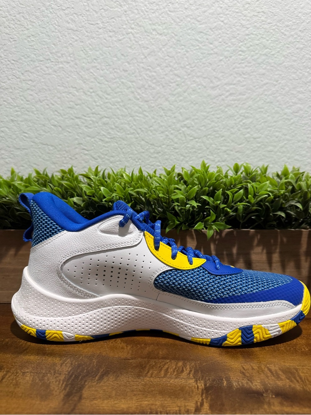 Under Armour Curry 3Zer0 24 Basketball Shoes Team Royal 3027626-400 Mens Size 14 - Picture 7 of 12